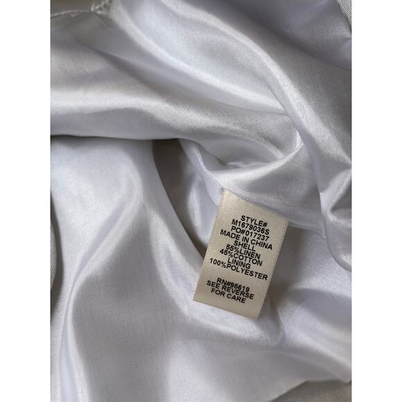 NWT Vintage Feminine Studio JPR Iridescent Pearl Blazer Size L - Picture 7 of 8